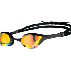 Lunettes de natation Arena Cobra Ultra Swipe Mirror - Yellow copper black