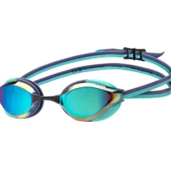 Lunettes de natation Arena Python Junior Mirror - Emerald peacok plum