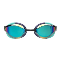 Lunettes de natation Arena Python Junior Mirror - Emerald peacok plum
