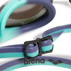 Lunettes de natation Arena Python Junior Mirror - Emerald peacok plum