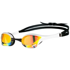 Lunettes de natation Arena Cobra Ultra Swipe Mirror - Yellow copper white