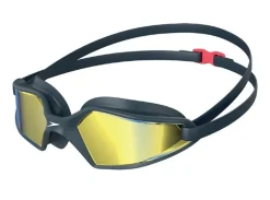 lunettes de natation Hydropulse Mirror Speedo Navy/Oxid Grey/Phoenix Red/Gold