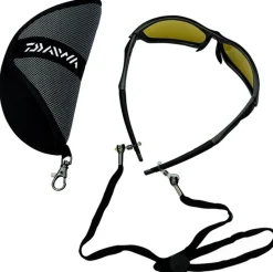 Lunettes de soleil polarisantes Daiwa N°8 Doublée verres suspendus jaunes