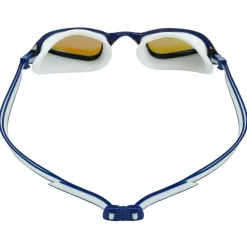 Lunettes natation Aquasphere Fastlane - Effet Miroir Bleu Titane