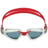 Lunettes natation Aquasphere Kayenne -  Fumée / Rouge