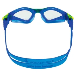 Lunettes natation Aquasphere Kayenne Junior - Transparent / Bleu