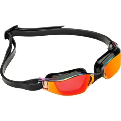 Lunettes natation Aquasphere Xceed - Effet Miroir Rouge Irisé