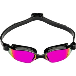 Lunettes natation Aquasphere Xceed - Effet Miroir Rose Titane