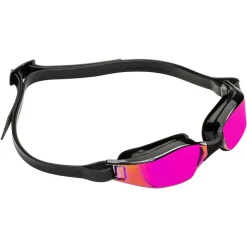 Lunettes natation Aquasphere Xceed - Effet Miroir Rose Titane