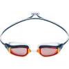Lunettes natation Aquasphere Fastlane - Effet Miroir Rouge Titane