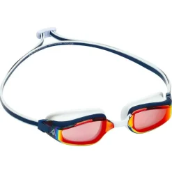 Lunettes natation Aquasphere Fastlane - Effet Miroir Rouge Titane