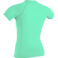 Lycra femme manches courtes O'Neill Basic Skins | Light Aqua