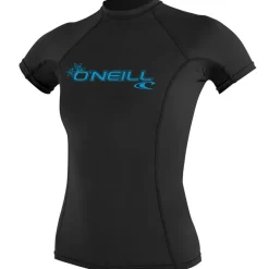Lycra femme manches courtes O'Neill Basic Skins | Noir