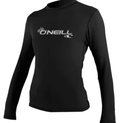Lycra femme manches Longue O'Neill Basic Skins Sun Shirt Noir