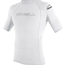Lycra homme O'Neill manches courtes Basic Skins Blanc