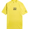 Lycra manches courtes enfants Billabong All Days Acid Green