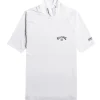 Lycra manches courtes femme Billabong Tropic Surf Blanc