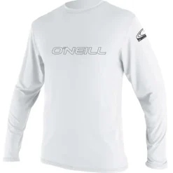 Lycra rashguard Enfant O'Neill manches longues Basic Skins Blanc