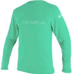 Lycra rashguard Enfant O'Neill manches longues Basic Skins Turquoise