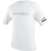 Lycra rashguard Enfant O'Neill manches courtes Basic Skins Blanc