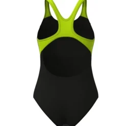 Maillot de bain Arena Jellyfish Swimsuit Swim Pro Femme - Black multi-artic lime