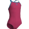 Maillot de bain Arena Junior Light drop solid Rose