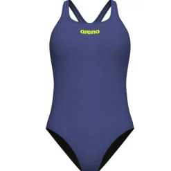 Maillot de bain Arena Performance Team Swimsuit Pro Solid Femme - Future dusk-black