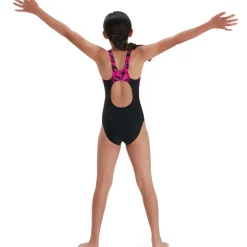 Maillot de bain Hyper Boom Splice Muscleback Speedo Black/Electric Pink/Ecstatic