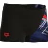 Maillot de natation Arena Junior Shading mark swim short Noir