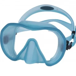Masque Beuchat Maxlux S Translucide Bleu