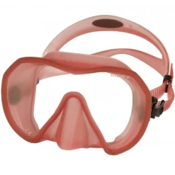 Masque Beuchat Maxlux S Translucide Rouge