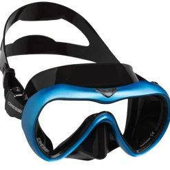 Masque Cressi A1 Anti buée Noir/ Bleu