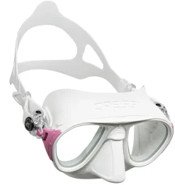 Masque Cressi Calibro blanc/rose