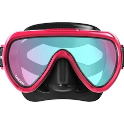 Masque Cressi Honey Femme Noir / Fuschia UV 420 Bleu / Orange