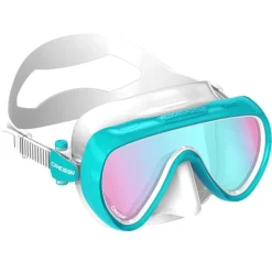 Masque Cressi Honey Femme Blanc / Aquamarine UV 420 Bleu / Orange