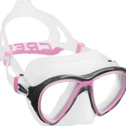 Masque Cressi Quantum Anti buée Transparent / Rose