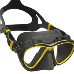 Masque Cressi Quantum Anti buée Noir/ Jaune