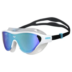 Masque de natation Arena The One mirror - Blue white black