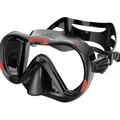 Masque de plongée Seac Sub Boss Noir/Rouge