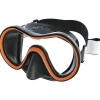 Masque de plongée Seac Sub Sunrise Orange
