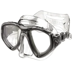 Masque de plongée Seac Sub Clear Anti-buée Transparent Noir