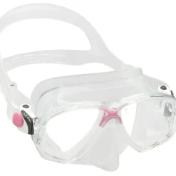 Masque de plongée sous marine Cressi Marea Rose/Transparent
