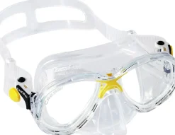 Masque de plongée sous marine Cressi Marea Jaune/Transparent