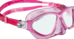 Masque enfant Cressi Moon - Rose