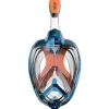 Masque Facial snorkeling Seac sub Magica Bleu/Orange - Taille S/M