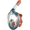 Masque facial snorkeling Seac sub Magica Bleu Junior 6 ans et +