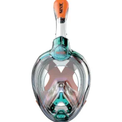 Masque facial snorkeling Seac sub Magica Bleu Junior 6 ans et +