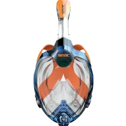 Masque Facial snorkeling Seac sub Magica Bleu XS/S 8 ans et +
