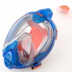 Masque Facial snorkeling Seac sub Magica Bleu XS/S 8 ans et +