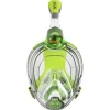 Masque intégral Seac sub Libera Junior 6+ Transparant/Lime